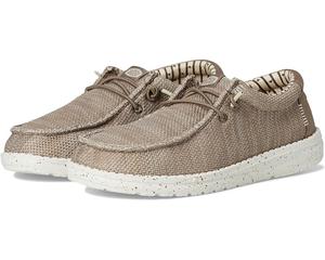 Лоферы Hey Dude Kids Wally Stretch Sox, цвет Walnut