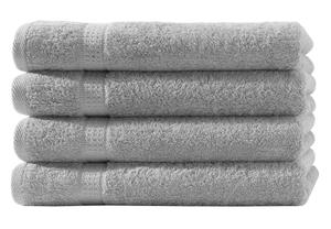 Банное полотенце Carpe Sonno серебристый, 70/140 см