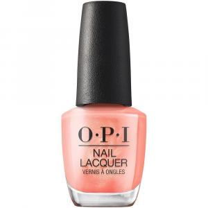 Лак для ногтей nail lacquer Opi, nls008 - data peach, объем 15 мл