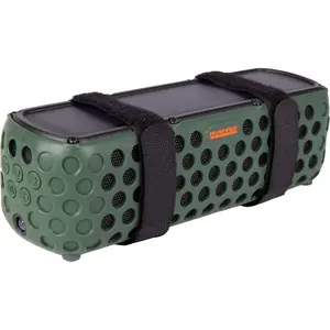 Мобильные колонки Bluetooth Humvee Portable Solar-Powered Wireless Speaker with LED