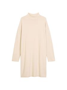 Платье-свитер тонкой вязки, свободного кроя, светло-овесного цвета Marc O'Polo