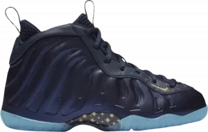 Кроссовки Nike Little Posite One PS 'Gold Stars', синий