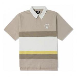 Рубашка поло colorblock logo polo shirt 'beige' Converse, бежевый