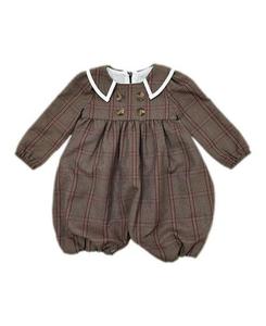 Твидовый комбинезон унисекс Blair Estate - Baby, Little Kid Petite Maison Kids, цвет Brown