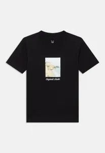 Футболка с принтом jornorrebro, круглый вырез. Jack & Jones Junior, Black