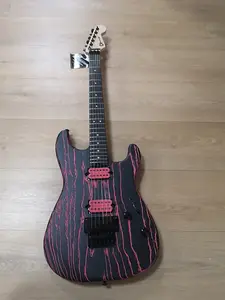 Charvel PM SD1 HH FR ASH EB РОЗОВЫЙ ЯСЕНЬ