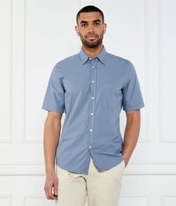 Рубашка relegant_6-short_m Regular fit Boss Orange, синий