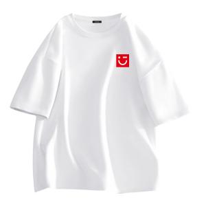 Футболка унисекс MINISO, Coffee (M22 Сияющая улыбка логотип на груди)