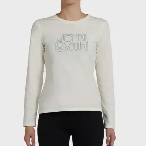 Женская футболка Val John Smith, бежевый