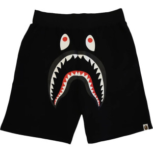 Спортивные шорты BAPE Shark Sweatshorts Black, черный