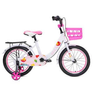 Велосипед детский MAX BIKE Mika 1 16", белый/розовый