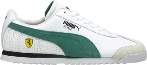 Кроссовки Puma Scuderia Ferrari x Roma White Green, белый