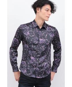 Футболка с филигранным принтом "TORNADO MART", цвет Dark Purple