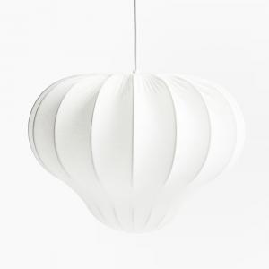 Потолочный светильник с тканевым абажуром H&M, белый