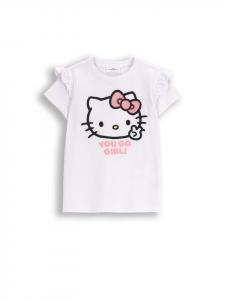 Белая футболка с короткими рукавами Coccodrillo