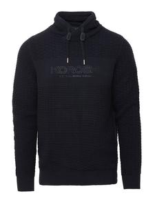 Черный вязаный свитер KOROSHI