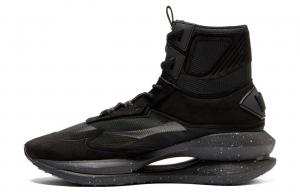 Кроссовки Onitsuka Tiger Lifestyle Shoes Unisex High-top Black, черный