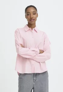 Блузка на пуговицах byhanior B.Young, Pink Multi Stripe