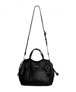 Структурированная сумка-портфель с подвеской Guess, черный