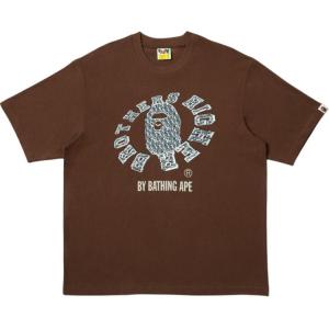 Футболка мужская x 88RISING Collaboration FW25 A BATHING APE, коричневый