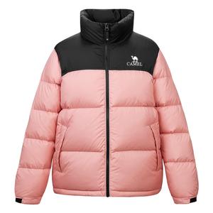 Теплая флисовая куртка-пуховик унисекс Camel, цвет Dark Olive Green/Phantom Black