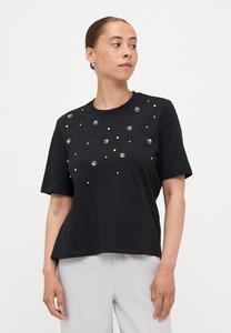 Футболка с принтом ONLJULIA LIFE ONLY Petite, черный