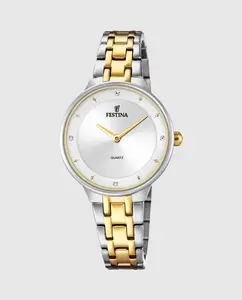 Женские часы F20625/1 Mademoiselle из разноцветной стали Festina, мультиколор
