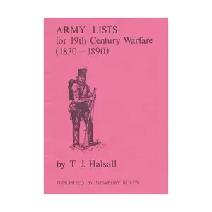 Армейские списки для ведения войны XIX века - 1830-1890 гг., Historical Miniature Rules (Newbury Rules)