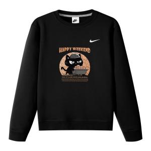 Nike Свитшот унисекс черный