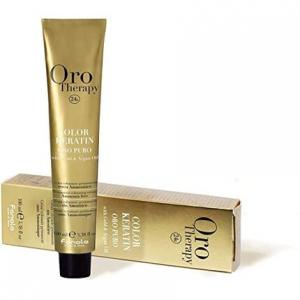 Oro Therapy Color Keratin 6.34 Темно-золотистый коричневый медный 100 мл, Fanola