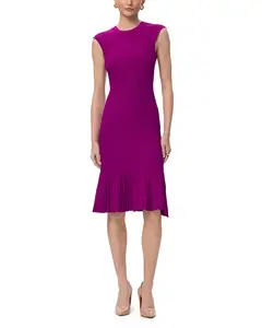 Платье Бриджит Hervé Léger, фиолетовый