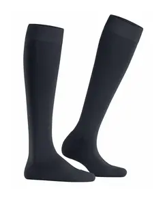 Высокие носки из шерсти и лиоцелла Falke, синий