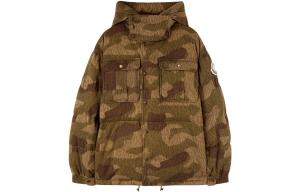 Куртка Palm Angels X Down унисекс коричневого цвета Moncler