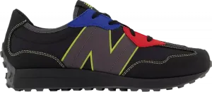 Кроссовки New Balance 327 Big Kid 'Black Red Blue', черный