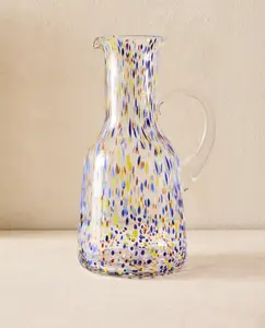 Кувшин Zara Home Multicoloured Glass, мультиколор