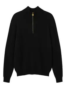 Кофта на молнии Versace, черный