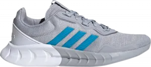Кроссовки Adidas Kaptir 'Silver Solar Blue', серебряный