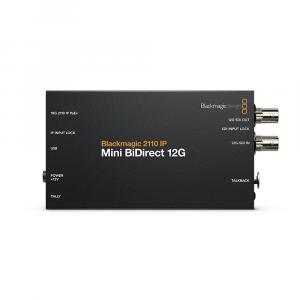 Конвертер Blackmagic Design 2110 IP Mini BiDirect 12G, Черный