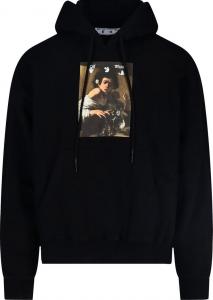 Худи Off-White Caravaggio Boy Skate Hoodie 'Black/Multicolor', черный
