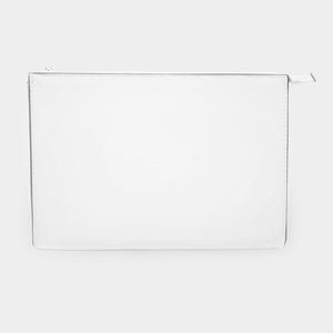 Клатч из искусственной кожи FASHNZFAB, белый