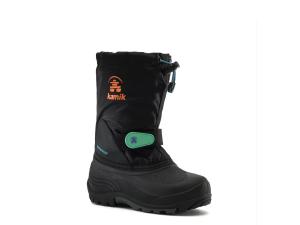 Ботинки Kamik Waterbug Snow Boot - Kids', черный/мультиколор