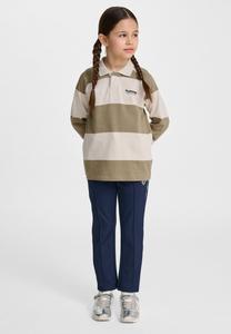 Топ Hummel LOOSE STRIPED, Cornstalk/Beige