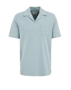 Рубашка WE Fashion, светло-синий