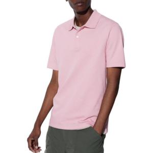 Рубашка поло унисекс розовая Uniqlo, розовый