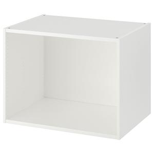 Каркас гардероба PLATSA IKEA, 80x55x60 см, белый
