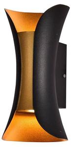 Настенный светильник KOSILUM - Foria, золото - металл - 10 х 20 х 9 см