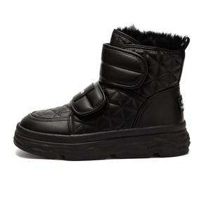 Теплые, водостойкие и износостойкие зимние ботинки Crew унисекс Zun'er, Black