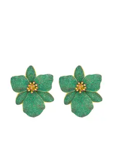 Серьги Singapore Orchids Begüm Khan, золотой