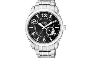 CITIZEN Часы Automatic Mechanical Movement Stainless Steel Strap Watch Men's Watch Black Dial NJ0020 51F