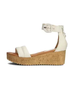 Элегантные сандалии на танкетке с удобной посадкой. Omoda, бежевый